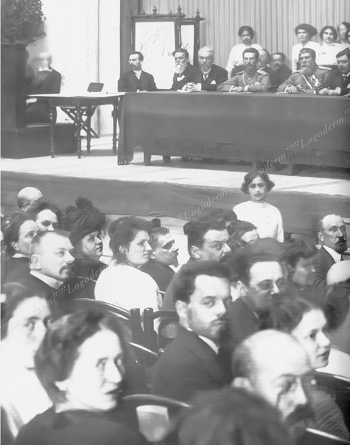 Мгебров на XII Пироговском съезде, 1913 год